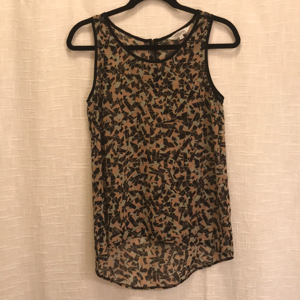 Tramp Sheer High/Low Sl Top S